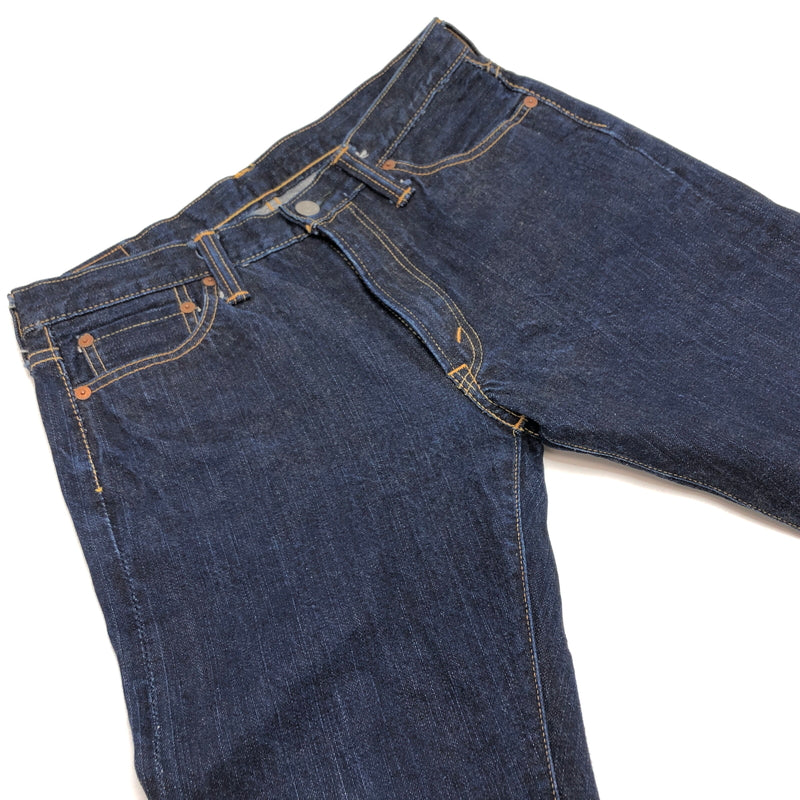 【中古品】【メンズ】 THE FLAT HEAD ザ・フラットヘッド DENIM PANTS Lot3006 デニムパンツ ブーツカット フレアパンツ Gパン ジーンズ ボトムス 古着 156-261022-rs-01-fur サイズ:W32 L36 カラー:インディゴ 万代Net店