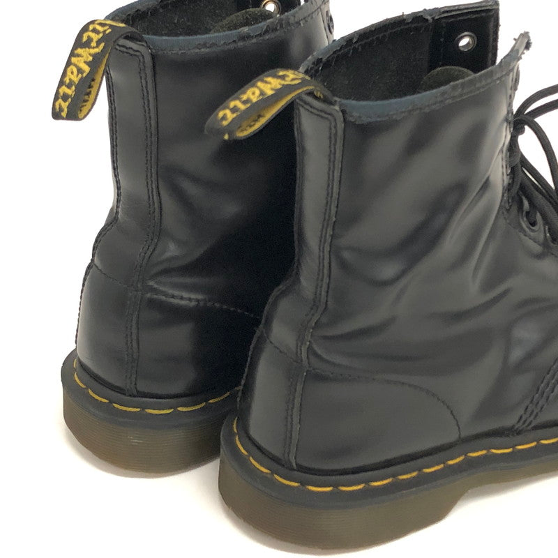 【現状渡し品】【メンズ】 DR.MARTENS ドクターマーチン 1460 8EYE BOOT レザー ブーツ シューズ 靴 164-260512-rs-06-fur サイズ:UK9 (日本サイズ 27.5cm相当) カラー:ブラック 万代Net店