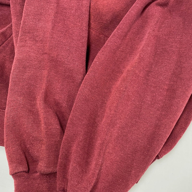 【中古品】【メンズ】 HEALTHKNIT ヘルスニット ROBIN ZIP ZIP UP HOODIE ロビンジップ ジップアップ フーディー パーカー トップス 146-260326-kh-14-izu サイズ:M カラー:バーガンディー 万代Net店