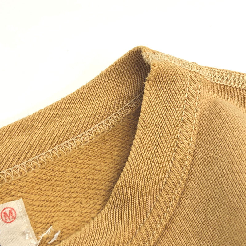 【現状渡し品】【メンズ】 The REAL McCOY'S ザリアルマッコイズ Motorcycle Sweat Buco25th モーターサイクル スウェット トレーナー 長袖 トップス アメカジ系 145-250909-rs-04-fur サイズ:M カラー:マスタード・イエロー系 万代Net店