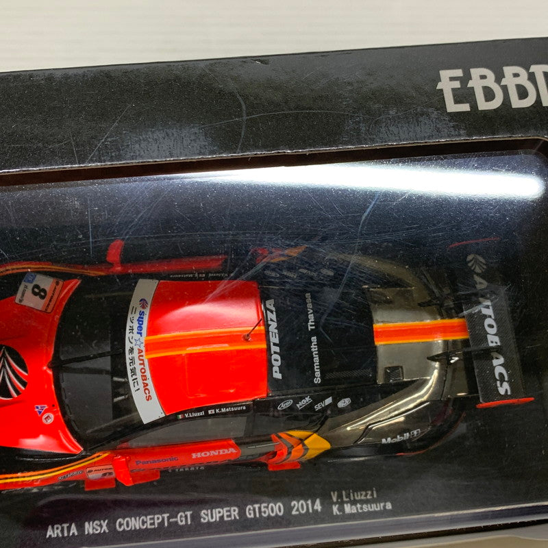 【現状渡し品】 EBBRO SUPER GT 2014 SERIES NSX ミニカー 061-260401-AS-19-min 万代Net店
