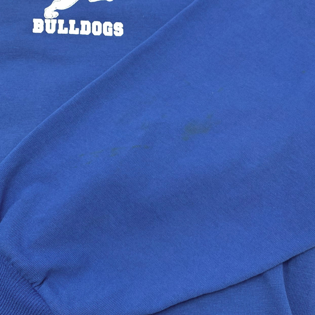 【中古品】【メンズ】 JERZEES ジャージーズ L/S Tee 長袖 プリント Tシャツ トップス 146-260321-ea-03-fur サイズ:表記なし カラー:ブルー 万代Net店