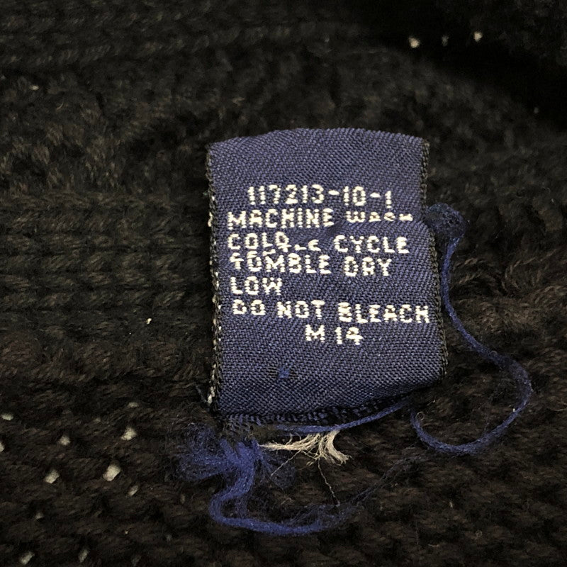 【中古品】【メンズ】 OLD GAP オールド ギャップ 90S COTTON KNIT V-NECK SWEATER Vネック セーター ニット 長袖 トップス 古着 ヴィンテージ 146-260522-rs-02-fur サイズ:S カラー:ブラック 万代Net店
