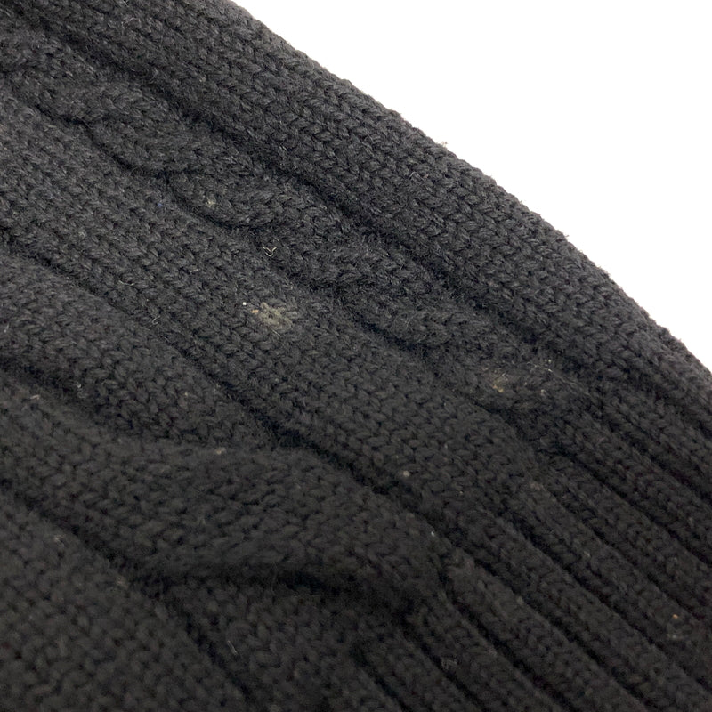 【中古品】【メンズ】 AKM エーケーエム CABLE SHAWL CARDIGAN K020 ケーブルショールカラーカーディガン ニット 長袖 トップス 古着 140-260810-rs-01-fur サイズ:XL カラー:ブラック 万代Net店
