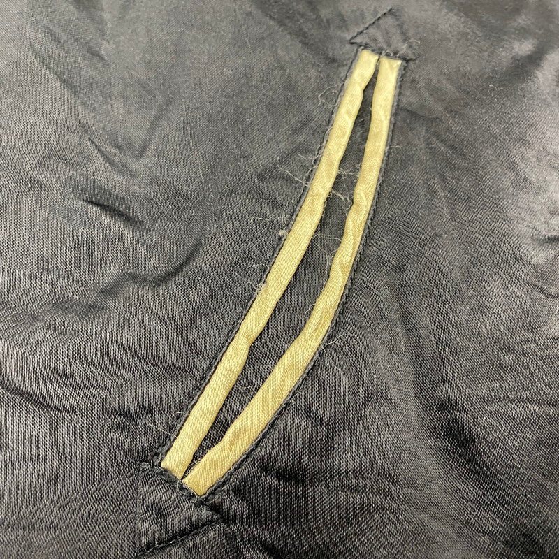 【中古品】【メンズ】 花旅楽団 桜ガシャ髑髏 × 月ガシャ髑髏 REVERSIBLE SOUVENIR JACKET リバーシブル 記念 ジャケット スカジャン アウター 145-250329-mm-6-izu サイズ:XL カラー:ブラック系/ブラウン系 万代Net店