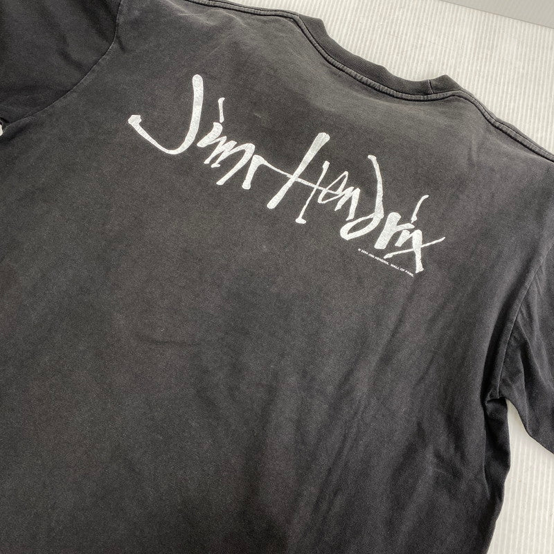【中古品】【メンズ】 JIMI HENDRIX ジミ ヘンドリックス WALL OF FAME c2004 PURPLE HAZE SS TEE ウォール オブ フェイム パープルヘイズ ショートスリーブ Tシャツ トップス 146-261030-kh-16-izu カラー:ブラック 万代Net店