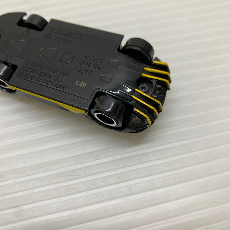 【中古品】 タカラトミー トミカ No.81 ランボルギーニ チェンテナリオ 1/65 ミニカー 062-251212-AS-1-min 万代Net店