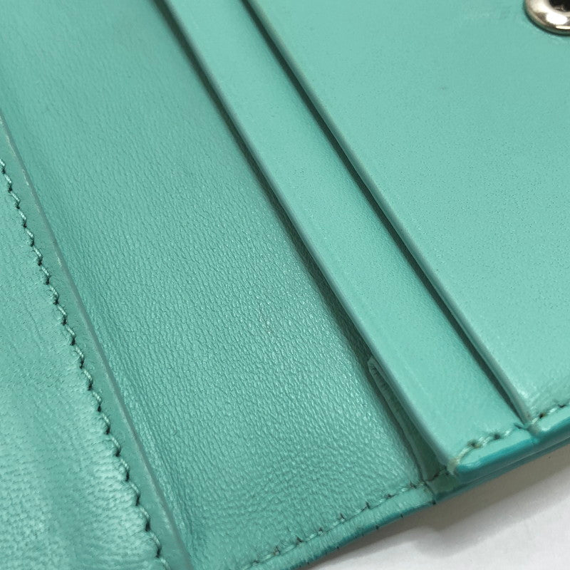 【現状渡し品】【レディース】 TIFFANY&Co. ティファニー CARD CASE ティファニー カードケース カード収納 カード入れ 名刺入れ 小物 アクセサリー 181-251217-rs-01-fur カラー:ティファニーブルー 万代Net店