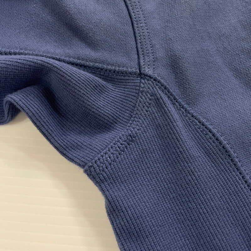 【中古品】【メンズ】 Carhartt WIP カーハート フーデッド アメリカン スクリプト スウェット 長袖 トップス プルオーバー パーカー 145-250918-yo-11-fuzh サイズ:S カラー:ブルー 万代Net店
