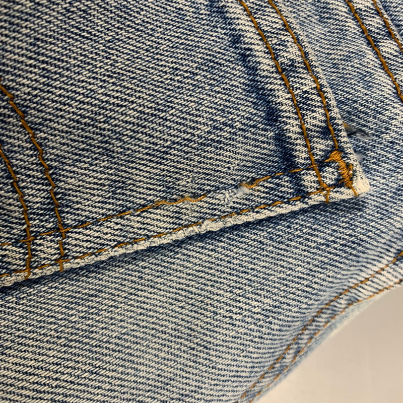 【中古品】【メンズ】 LEVI'S リーバイス USA製 刻印551 オレンジタブ SMALLE 不均等V 718 DENIM PANTS デニム パンツ ズボン ボトムス 157-260613-ya-02-izu サイズ:29×34 カラー:ライトインディゴ 万代Net店