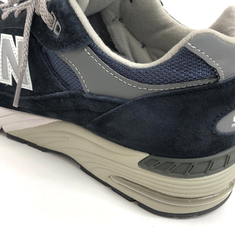 【中古品】【メンズ/レディース】 NEW BALANCE ニューバランス M991NV スニーカー シューズ 靴 162-260603-rs-07-fur サイズ:26.0cm US8 カラー:ネイビー/グレー 万代Net店