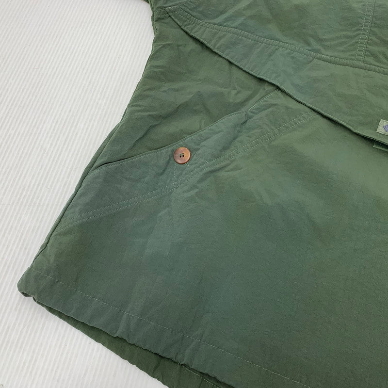【中古品】【メンズ】 NYLON ANORAK PARKA ナイロン アノラック パーカー アウター 144-260315-kh-12-izu カラー:グリーン 万代Net店