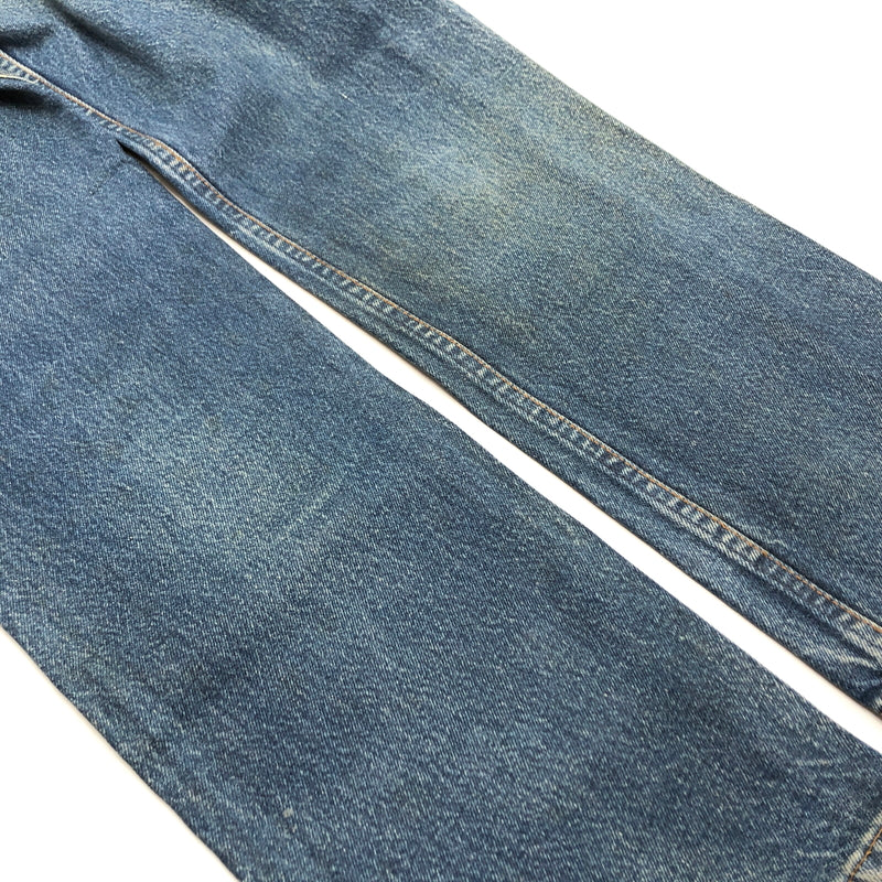 【現状渡し品】【メンズ/レディース】 LEVI’S リーバイス 80S 501 DENIM PANTS 653刻印 デニムパンツ スモールE Gパン ジーンズ ボトムス 古着 ヴィンテージ 157-260605-rs-05-fur サイズ:W29 L34 カラー:インディゴ 万代Net店