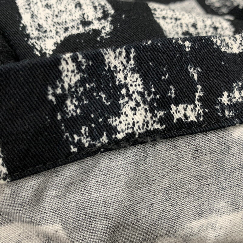 【中古品】【メンズ】 SUPREME シュプリーム BLOCK PRINT BELTED SHORT ブロック プリント ベルテッド ショーツ パンツ ボトムス 149-260616-kh-14-izu サイズ:32 カラー:ブラック 万代Net店