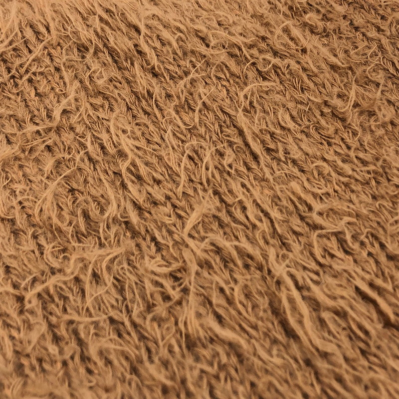 【現状渡し品】【メンズ】 doublet ダブレット ANIMAL EMBROIDERY PULLOVER 21AW33KN55 アルパカ ニット セーター 長袖 トップス 140-251006-rs-06-fur サイズ:M カラー:ブラウン・ベージュ系 万代Net店