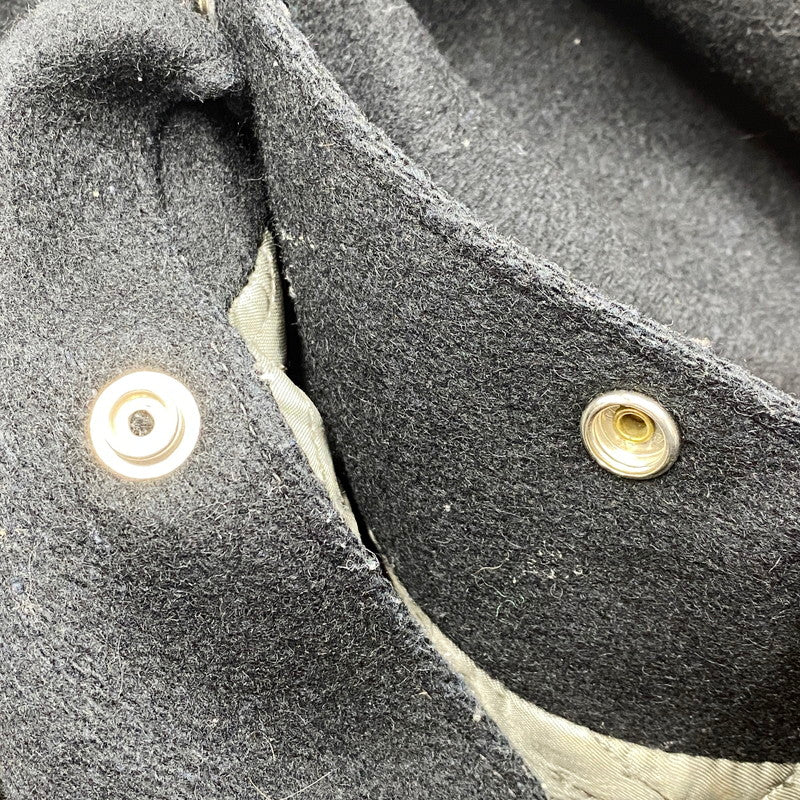 【現状渡し品】【メンズ】 Golden Bear ゴールデンベア 70-80S VARSITY JACKET 70-80年代 バーシティジャケット アウター スタジャン 長袖 146-250208-ma-19-izu サイズ:M カラー:黒系 万代Net店