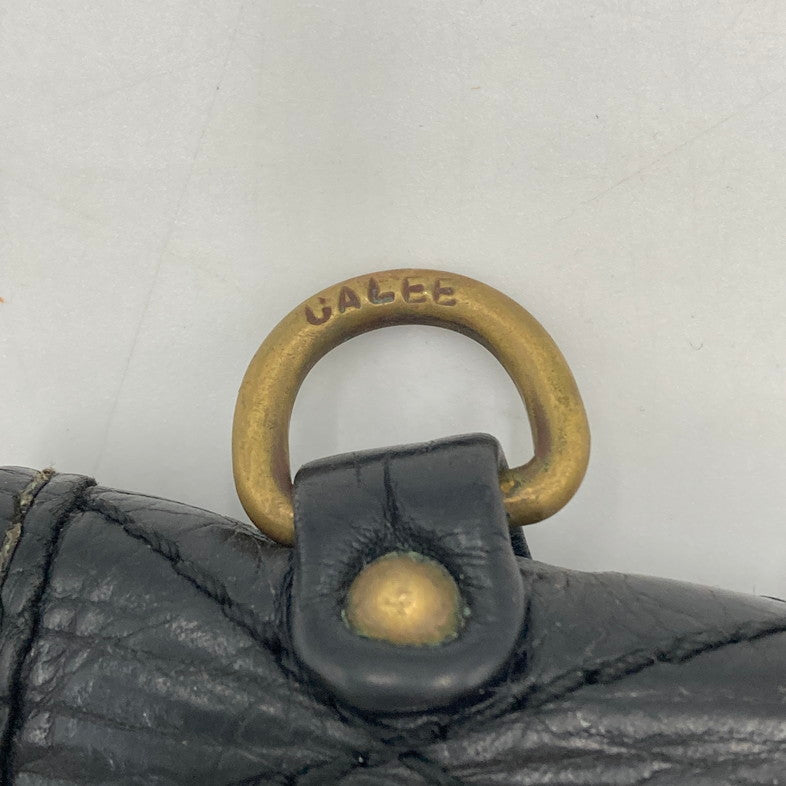 【現状渡し品】【メンズ】 CALEE キャリー 長財布 メンズ CL-09ST115 牛革 スタッズロングウォレット 201-251221-SY-04-iwa カラー:ブラック 万代Net店