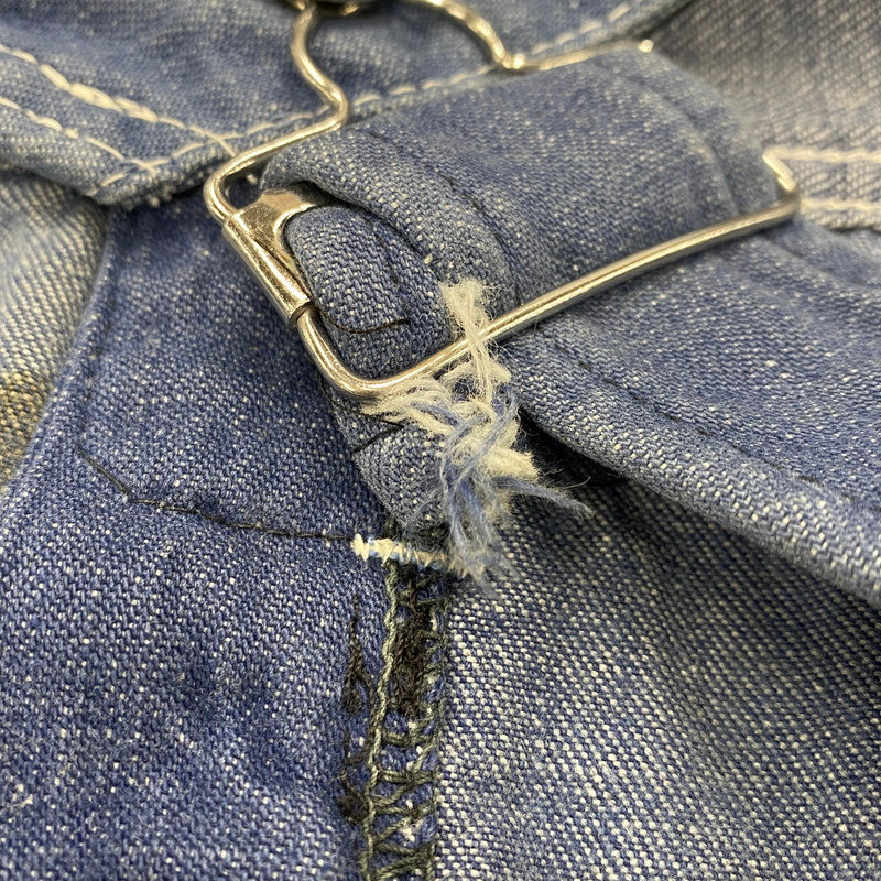 【現状渡し品】【メンズ】 SEARS シアーズ SCOVIL ZIP OVER ALL スコービルジップ オーバーオール 157-260405-kh-03-izu カラー:インディゴ 万代Net店
