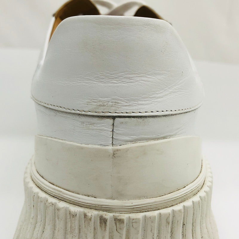 【現状渡し品】【メンズ】 JIL SANDER ジルサンダー プラットフォームスニーカー シューズ 靴 162-250703-hn-03-fur サイズ:44 カラー:ホワイト 万代Net店