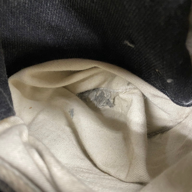 【中古品】【メンズ】 JOHNLAWRENCESULLIVAN ジョン ローレンス サリバン 2B007-0320-34 20AW FRONT SIDE BELTED DENIM PANTS フロント サイド ベルテッド デニム パンツ ボトムス ズボン 151-251123-cs-08-izu サイズ:48 カラー:ブラック 万代Net店