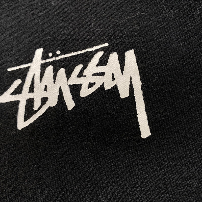 【中古品】【メンズ】 STUSSY ステューシー 80 SWEAT SUTADIUM JACKET スウェット スタジアム ジャケット アウター 142-251123-cs-09-izu サイズ:M カラー:ブラック 万代Net店