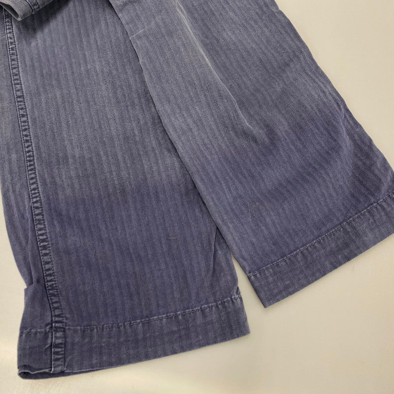 【中古品】【メンズ】 OR SLOW オアスロウ ZIPFLY FRENCH WORK PANTS フレンチ ワーク パンツ ボトムス 156-260516-kh-19-izu サイズ:1 カラー:ネイビー 万代Net店
