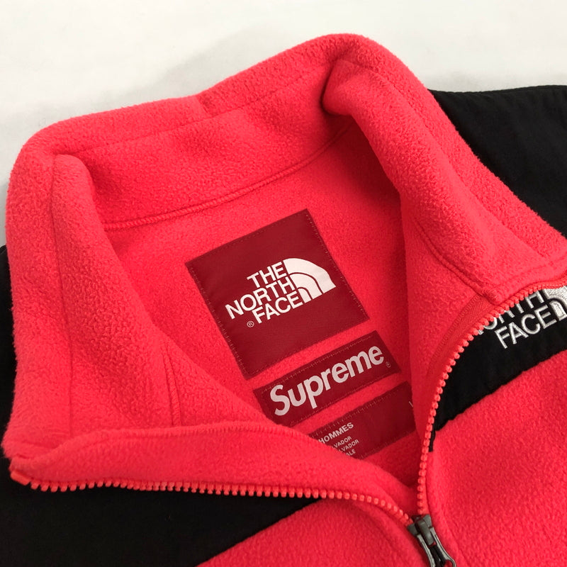 【中古品】【メンズ】 SUPREME × THE NORTH FACE シュプリーム ザ・ノースフェイス 20SS RTG FLEECE JACKET NF0A4PAHD5S フリース ジャケット アウター 149-260615-rs-07-fur サイズ:L カラー:ブラック/ピンク 万代Net店