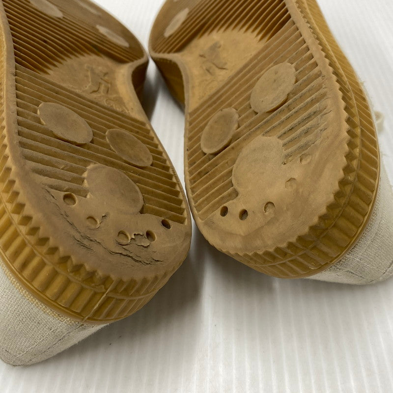 【現状渡し品】【メンズ/レディース】 COMME des GARCONS コムデギャルソン × NOVESTA ノヴェスタ N772014 LOW CUT SNEAKER ローカット スニーカー シューズ 靴 163-251124-ya-10-izu サイズ:40 カラー:アイボリー 万代Net店