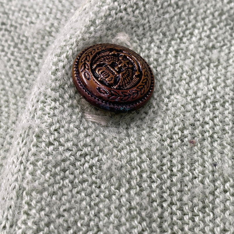 【中古品】【メンズ】 JC PENNEY黒タグ ジェイシーペニー 60S-70S KNIT CARDIGAN ニット カーディガン トップス 長袖 146-251125-cs-03-izu サイズ:M カラー:ライトグリーン 万代Net店