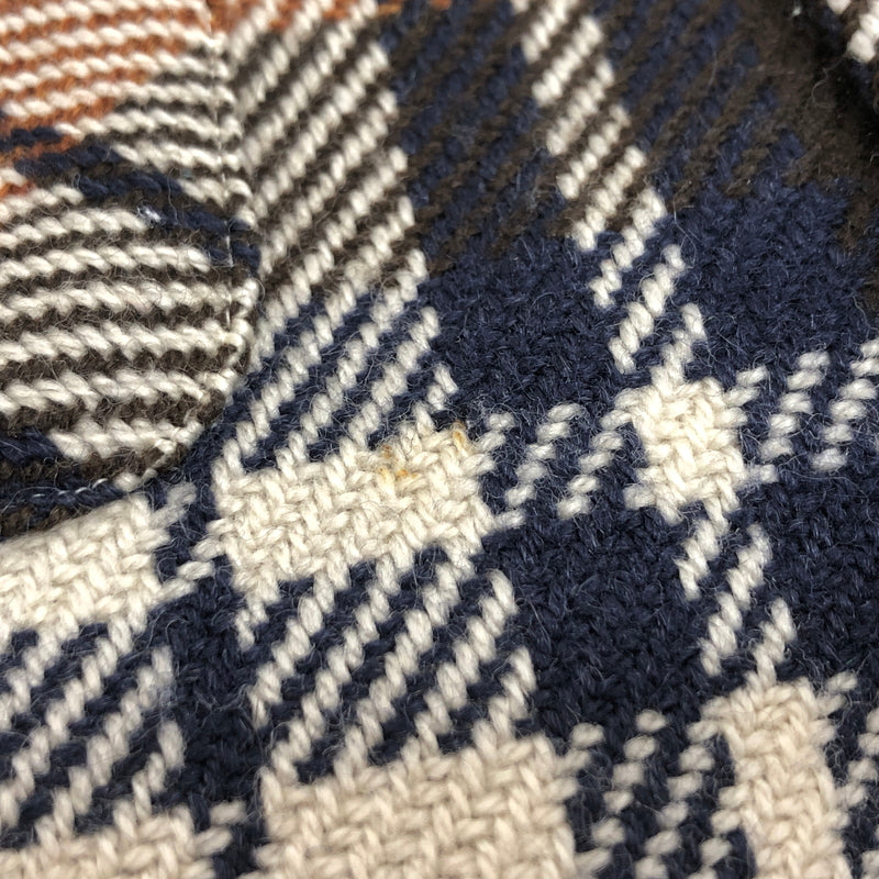 【現状渡し品】【メンズ】 KOWABO FLANNEL SHIRT フランネルシャツ チェックシャツ 長袖 トップス 古着 ヴィンテージ 146-260615-rs-10-fur サイズ:表記なし カラー:ブラウン系 万代Net店