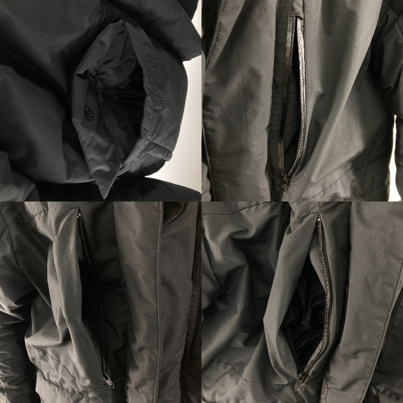 【中古品】【メンズ】 CAMP7 キャンプセブン キャンプセブン ダウンジャケット フードジャケット コート 厚手 防寒 147-250226-OR-03-iwa サイズ:L カラー:ブラック系 万代Net店