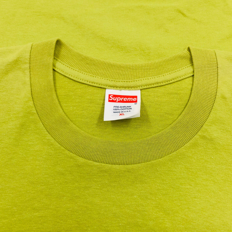 【中古品】【メンズ】 SUPREME シュプリーム 23FW MONT BLANC TEE モンブラン 半袖Tシャツ トップス 149-260830-hn-07-fur サイズ:XL カラー:グリーン系 万代Net店