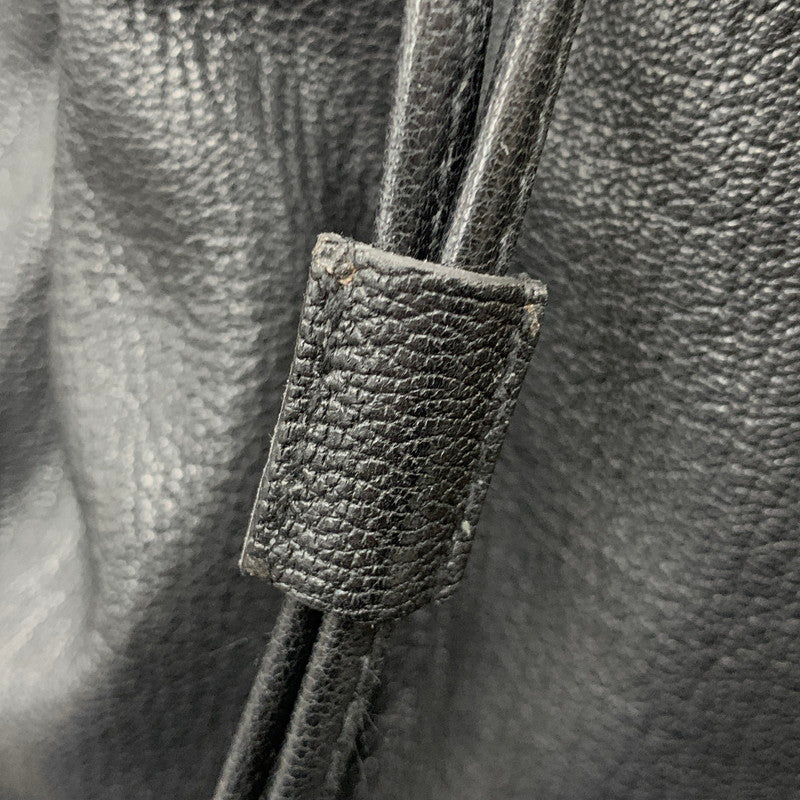 【中古品】【メンズ/レディース】 REFOMED リフォメッド × CCU シーシーユー REAC-CCU02 LEATHER KINCHAKU BAG レザー バッグ ショルダーバッグ 鞄 188-260501-kh-24-izu カラー:ブラック 万代Net店