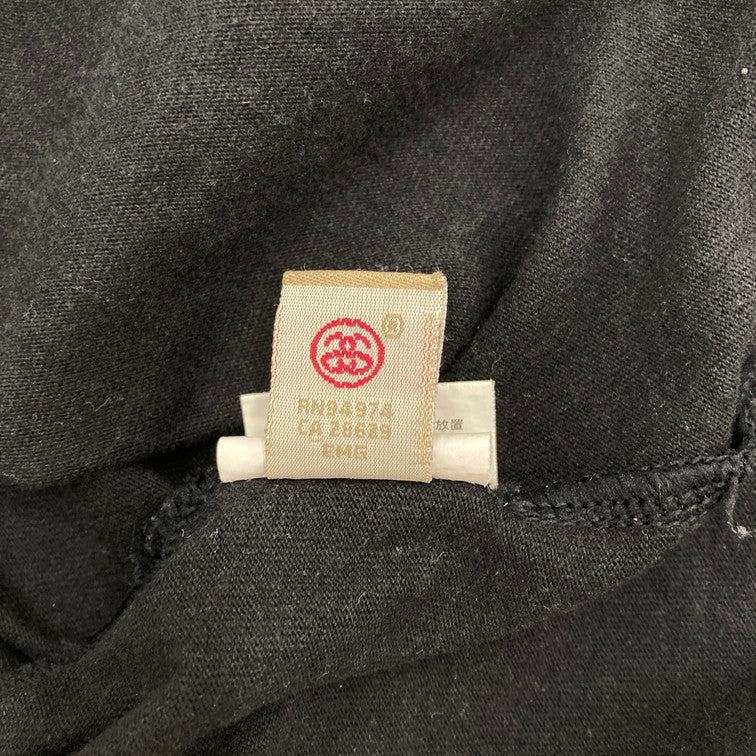 【中古品】【メンズ/レディース】 STUSSY ステューシー S TEE Tシャツ 半袖 142-250228-OR-01-iwa サイズ:S カラー:ブラック系 万代Net店
