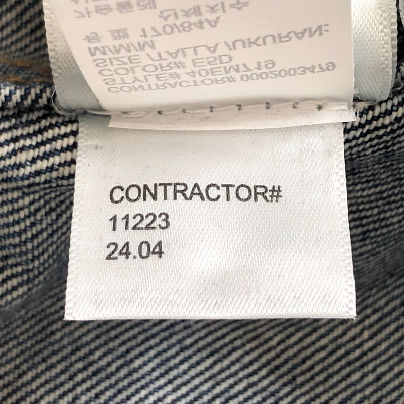 【中古品】【メンズ】 CALVIN KLEIN カルバンクライン 90S DENIM JACKET 40EM719 パシフィコトラッカー デニムジャケット アウター 古着 141-260901-rs-03-fur サイズ:M カラー:インディゴ 万代Net店