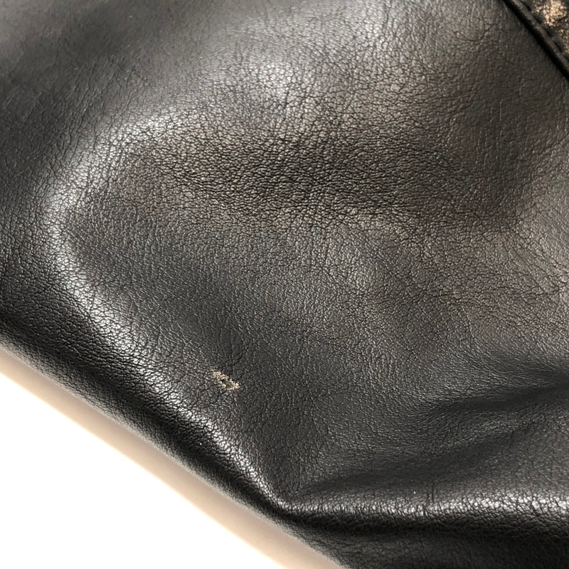 【中古品】【レディース】 MURUA ムルーア FAUX LEATHER JACKET 012450200301-01 フェイクレザージャケット アウター 古着 169-260901-rs-07-fur サイズ:F カラー:ブラック 万代Net店