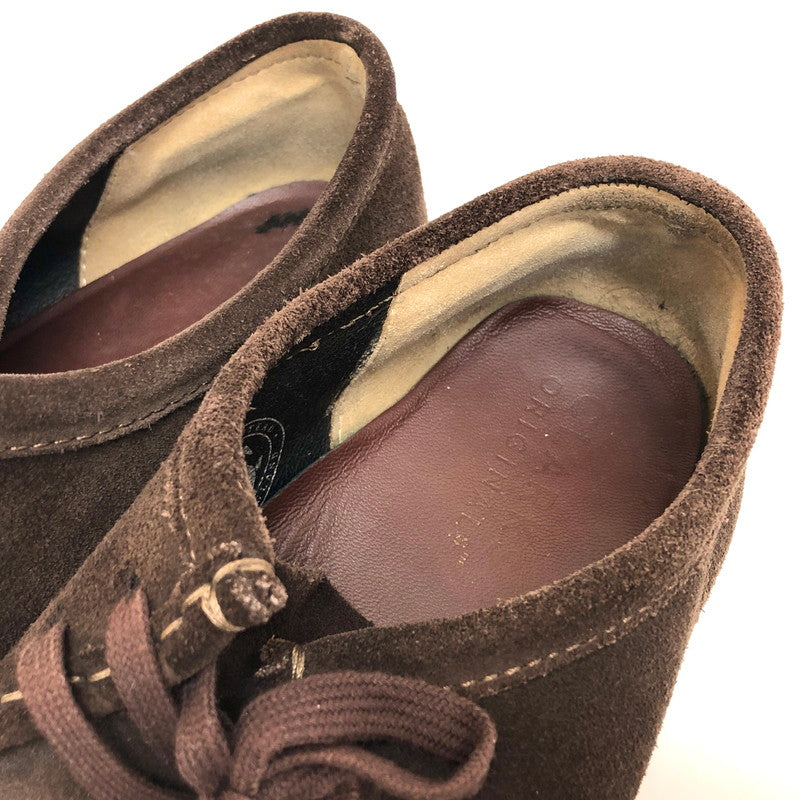 【現状渡し品】【メンズ】 Clarks クラークス Wallabee 26156606 ワラビー ブーツ スエード シューズ 靴 162-250708-rs-03-fur サイズ:UK 8 (26.0cm相当) カラー:ブラウン 万代Net店