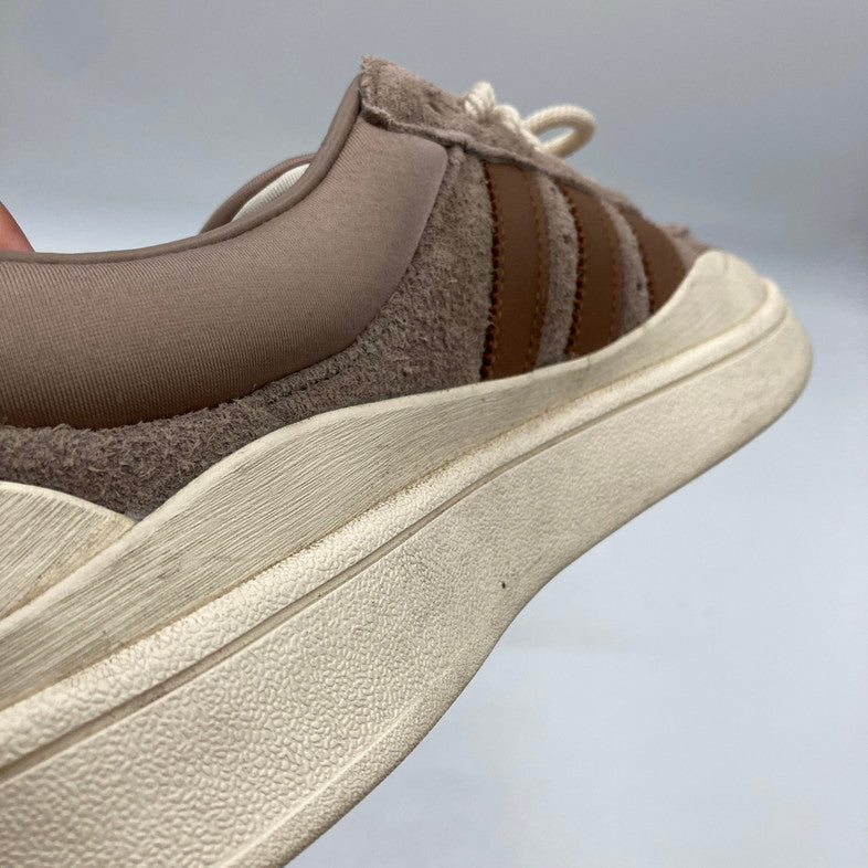【中古品】【メンズ】 adidas アディダス 箱なし BAD BUNNY × adidas ID2529 CAMPUS CHAIKY BROWN 靴 スニーカー 161-250821-NS-02-iwa サイズ:27.5cm カラー:ブラウン クリームホワイト 万代Net店
