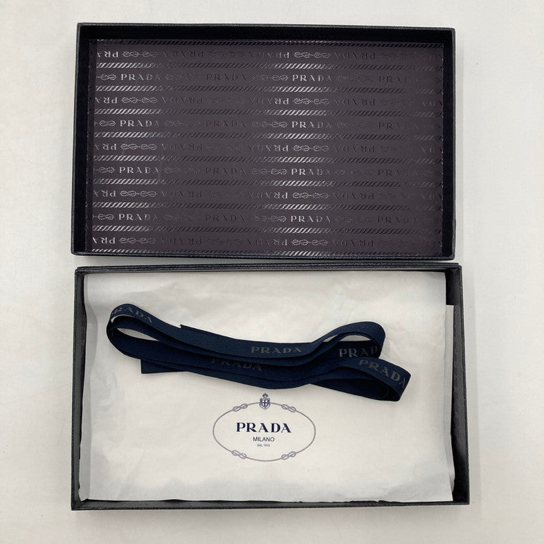 【中古品】【レディース】 PRADA プラダ 1M1441 SAFFIANO リボンポーチ レザー ストラップ付 181-250824-NS-03-iwa カラー:ピンク 万代Net店