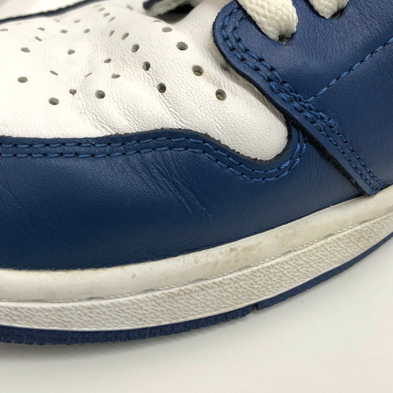 【中古品】【メンズ】 NIKE ナイキ AIR JORDAN 1 RETRO HIGH "STORM BLUE" 555088-127 エア ジョーダン レトロ ハイ スニーカー シューズ 靴 160-260617-rs-02-fur サイズ:28.0cm US10 カラー:ホワイト/ストームブルー 万代Net店