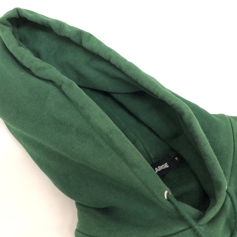 【中古品】【メンズ】 XLARGE エクストララージ PEACE WORLD PULLOVER HOODIE 101221012004 プルオーバー フーディ パーカー 長袖 トップス 古着 142-260904-rs-12-fur サイズ:M カラー:グリーン 万代Net店