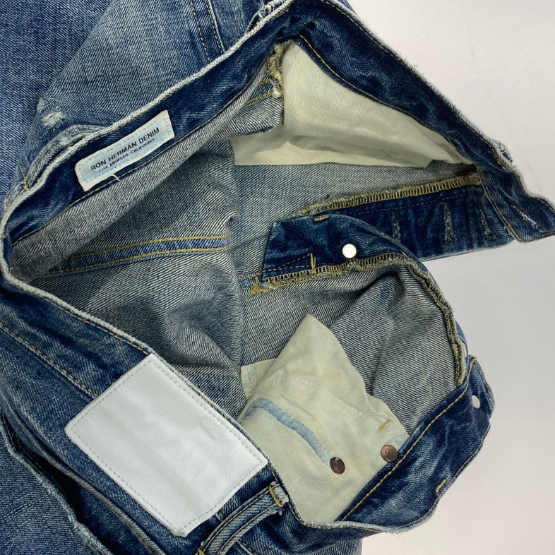 【中古品】【メンズ】 Ron Herman ロンハーマン 2206003751836 W31 デニムパンツ 158-250830-NS-09-iwa カラー:インディゴ 万代Net店