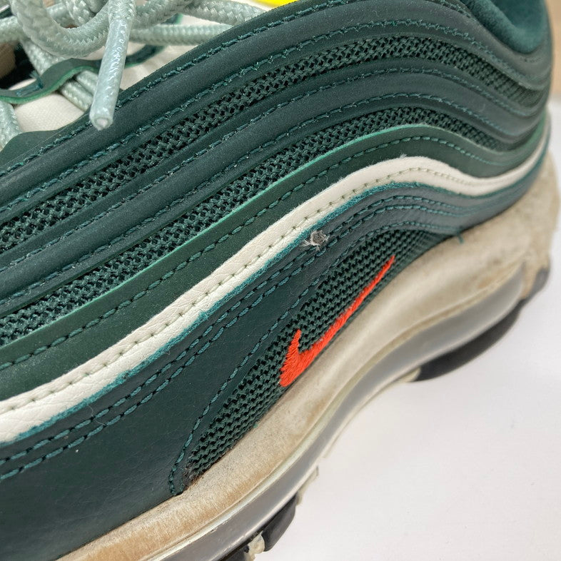 【中古品】【メンズ】 NIKE ナイキ FD0344-397 AIR MAX 97 SE NOBLE GREEN SAIL 靴 スニーカー 箱無し 160-250831-NS-02-iwa サイズ:26.5cm カラー:グリーン 万代Net店