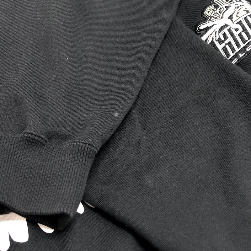 【中古品】【メンズ】 XLARGE エクストララージ MULTI LOGO ZIP UP HOODIE 101244012003 フーディ パーカー 長袖 トップス 古着 142-260907-rs-05-fur サイズ:L カラー:ブラック 万代Net店