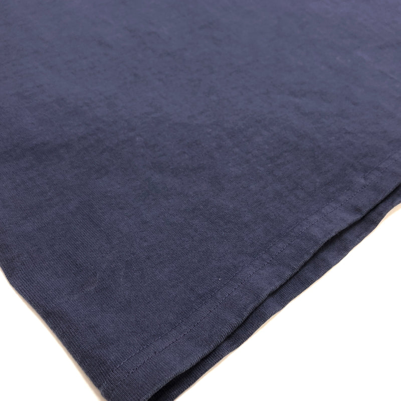 【中古品】【メンズ】 STUDIO D'ARTISAN ステュディオダルチザン 和歌山吊り編みフットボールTシャツ カットソー 七分袖 トップス 古着 145-260909-rs-05-fur サイズ:L カラー:ネイビー 万代Net店