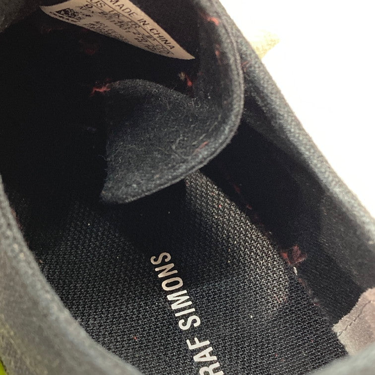 【中古品】【メンズ】 adidas アディダス adidas×RAF SIMONS EE7935 RS DETROIT RUNNER デトロイト ランナー スニーカー 本体のみ(箱なし) 161-251219-WA-07-iwa サイズ:27cm カラー:Core Black/Silver Metallic/Solar Slime 万代Net店