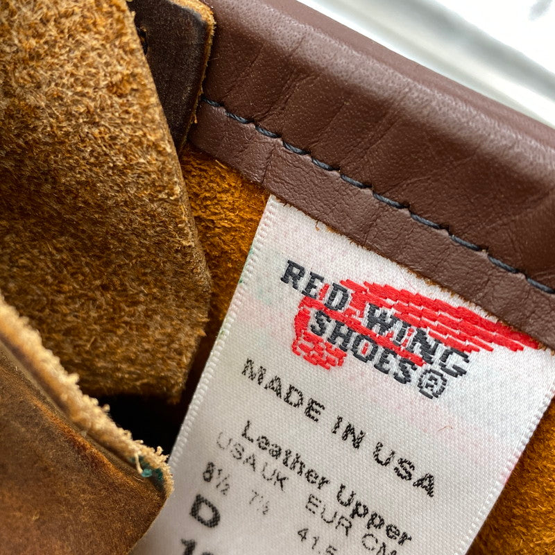 【中古品】【メンズ】 RED WING レッドウィング 1907 USA製 2012年製 ラフ&タフ 6-INCH CLASSIC MOC 6インチ クラス モック ブーツ シューズ 靴 164-260928-cs-14-izu サイズ:26.5cm カラー:ブラウン 万代Net店