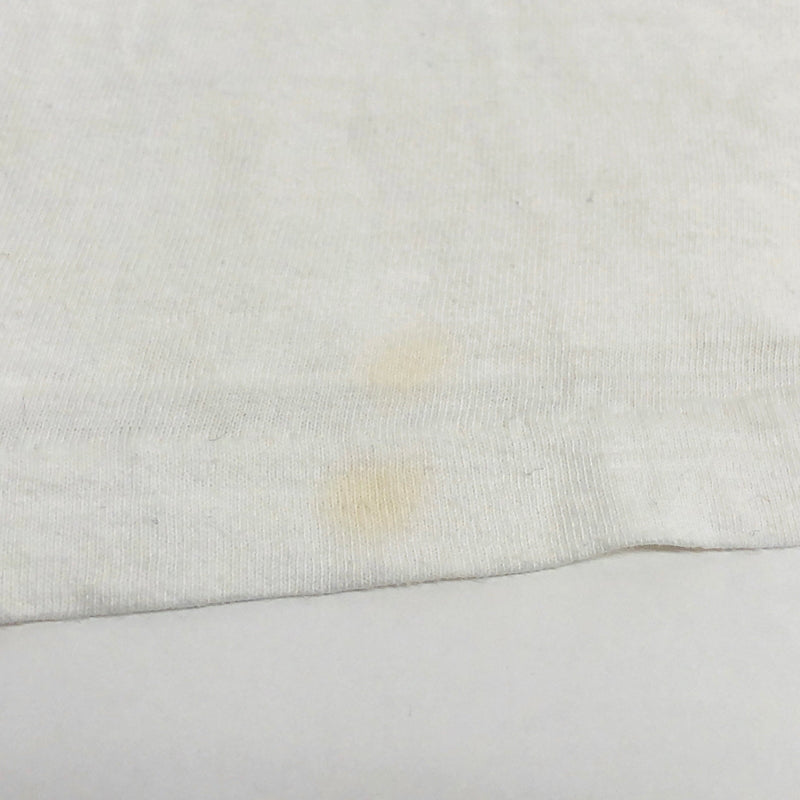 【ジャンク品】【メンズ】 EVANS 90S "I'M NOT OPINIONATED" S/S TEE 半袖 Tシャツ トップス 古着 ヴィンテージ 146-260622-rs-09-fur サイズ:L カラー:ホワイト 万代Net店