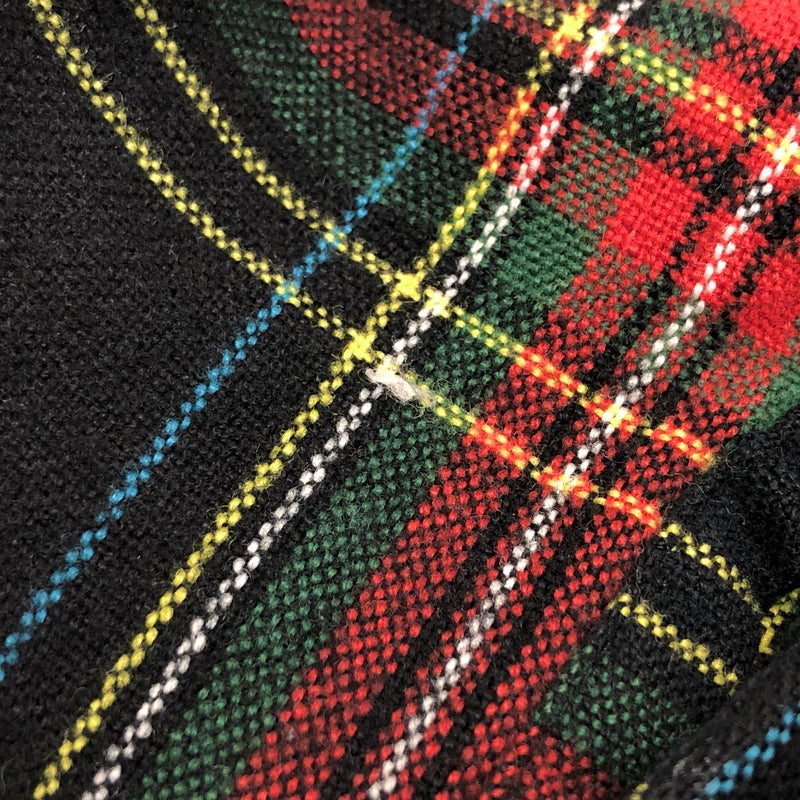 【中古品】【メンズ】 CLAYBROOKE クレイブルック 80S CHECK LS ACRYLIC SHIRT チェックシャツ 長袖 トップス 古着 ヴィンテージ 146-260623-rs-02-fur サイズ:L カラー:ブラック/レッド/グリーン 万代Net店