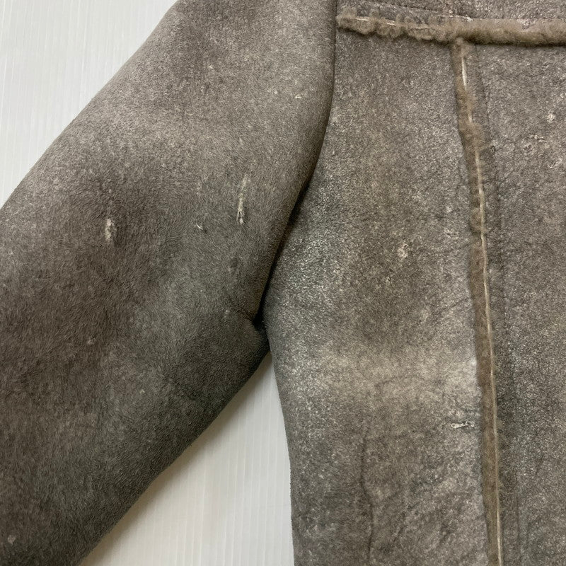 【現状渡し品】【メンズ】 SAWYER OF NAPA ソーヤーオブナパ 60~70's MOUTON JACKET VINTAGE 60~70年代 ムートンジャケット アウター ヴィンテージ USA製 145-251124-yy-13-tei サイズ:38 カラー:グレー 万代Net店